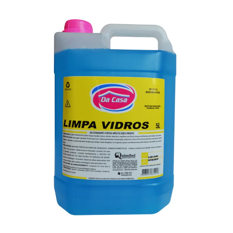 Limpa Vidros, Blindex, Espelhos 5L AltoLim - Sitolino Embalagens